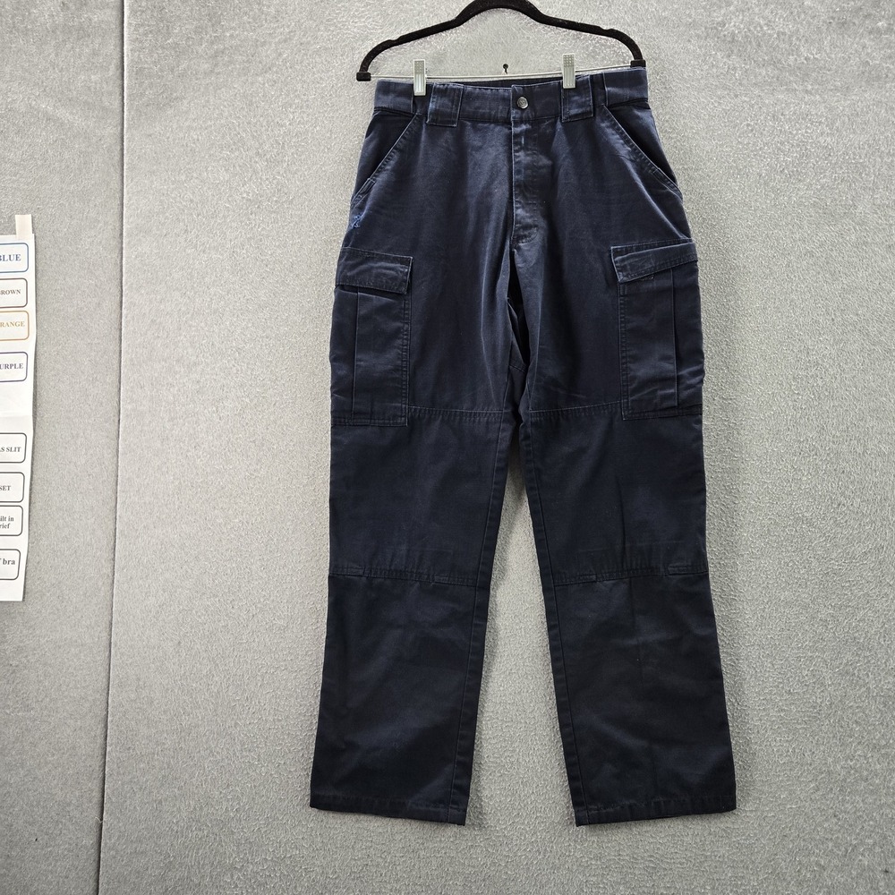 5.11 Tactical Series Men Pants M Navy Cargo Ripstop READ